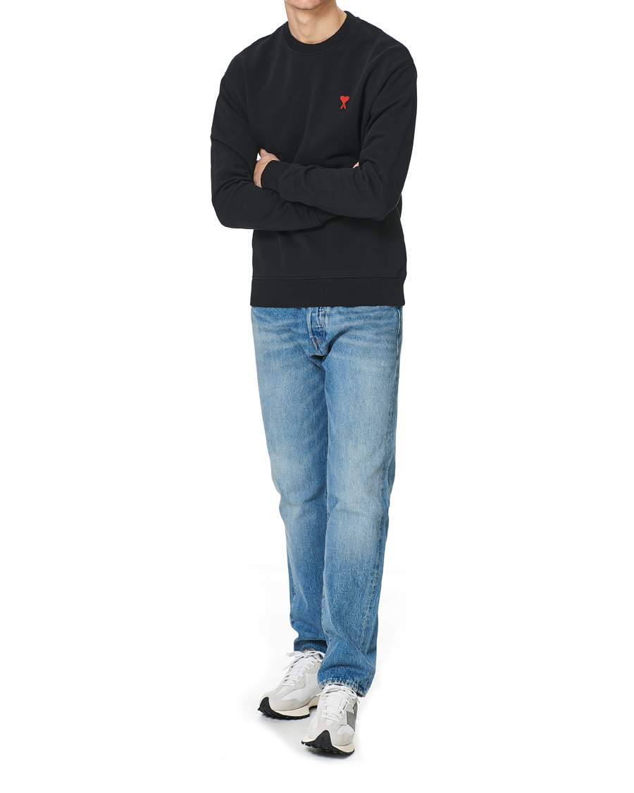 Herre | Gensere | AMI | Heart Logo Sweatshirt Black