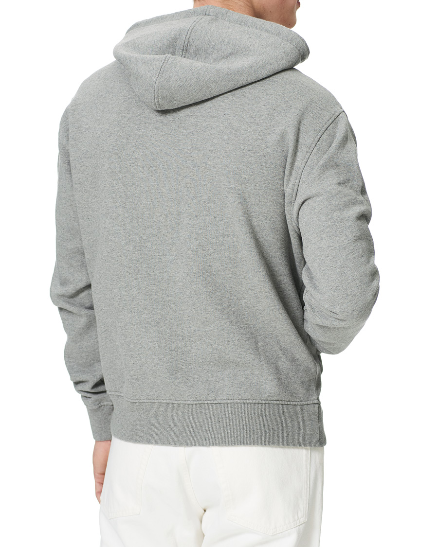 Herre | Gensere | AMI | Heart Logo Hoodie Heather Grey