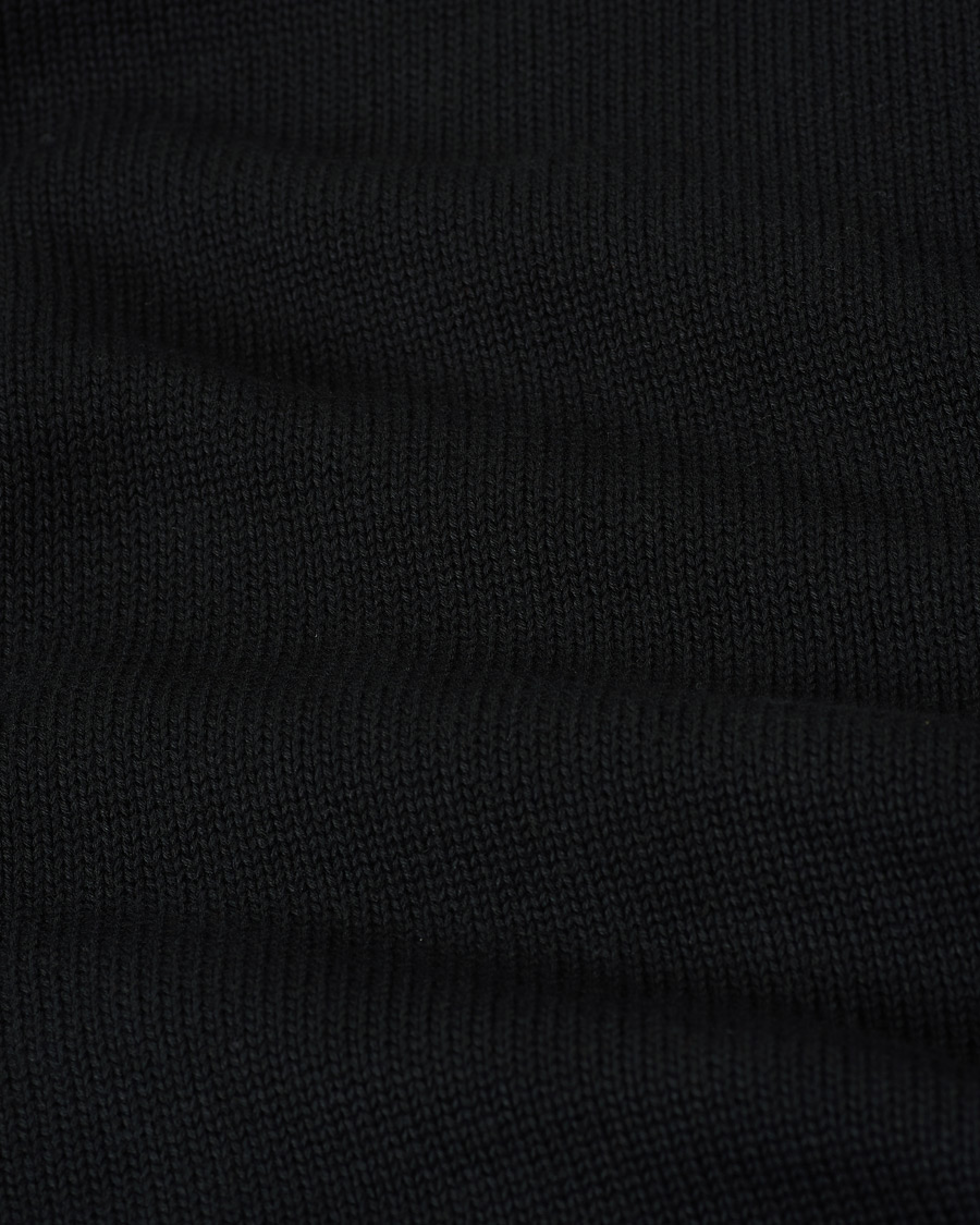Herre | Gensere | AMI | Big Heart Knitted Crew Neck Black