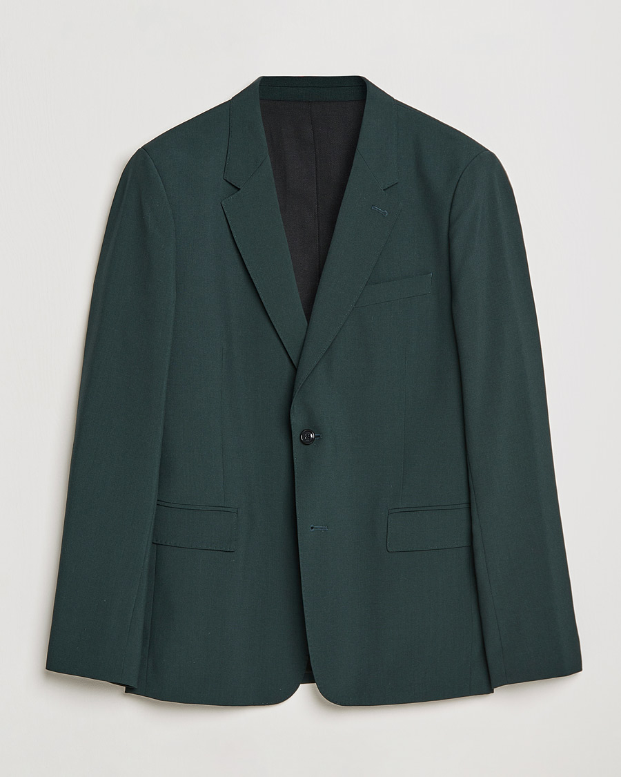 Herre | Dressjakker | AMI | Wool Blazer Evergreen