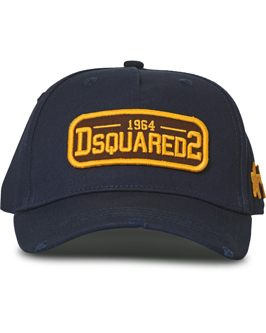Herre | Dsquared2 Stars Baseball Cap Navy | Dsquared2 | Stars Baseball Cap Navy