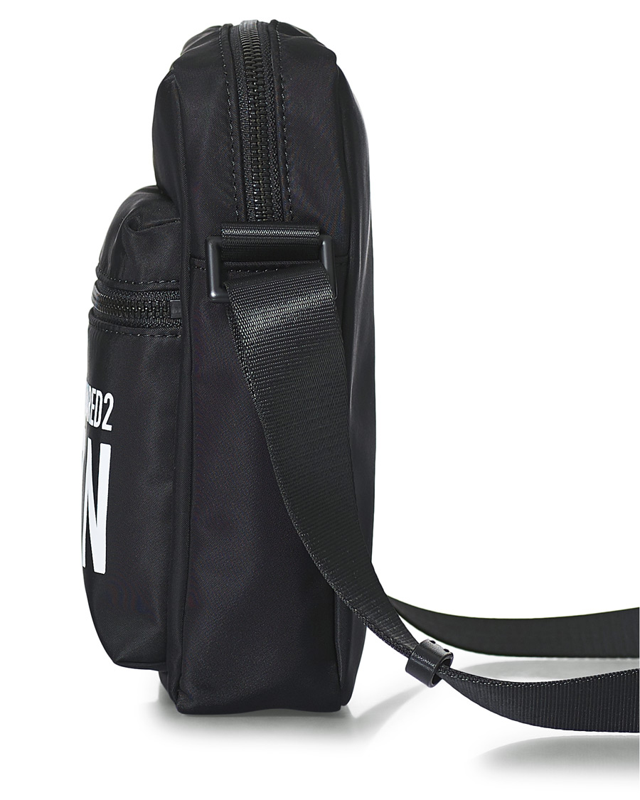 Herre | Dsquared2 Icon Cross Body Bag Black | Dsquared2 | Icon Cross Body Bag Black