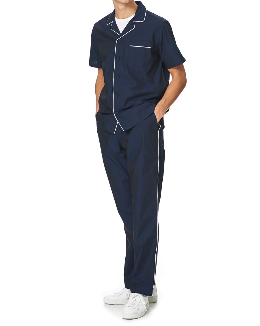 Herre | Pyjamaser og badekåper | Orlebar Brown | Alfred Relaxed Cotton Lounge Shorts Navy