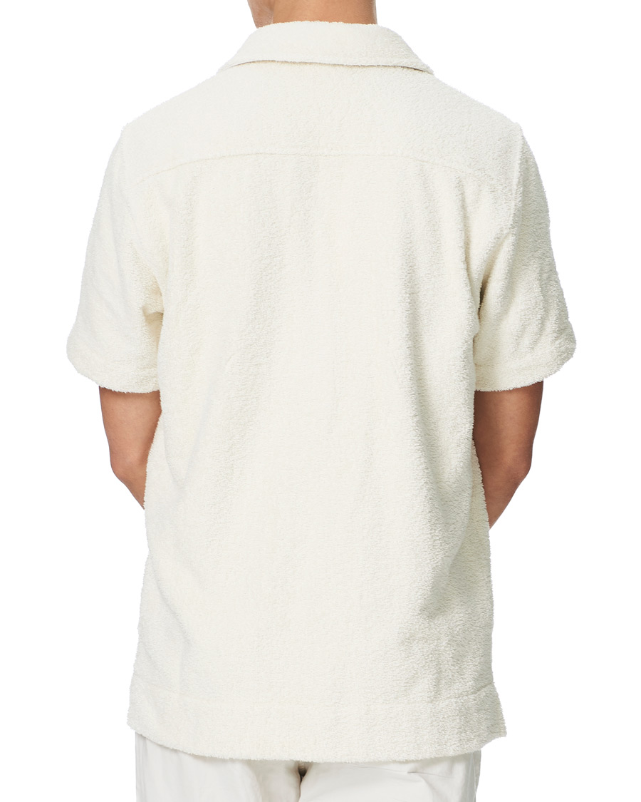 Herre | Skjorter | Orlebar Brown | Griffith Relaxed Terry Lounge Shirt Cloud