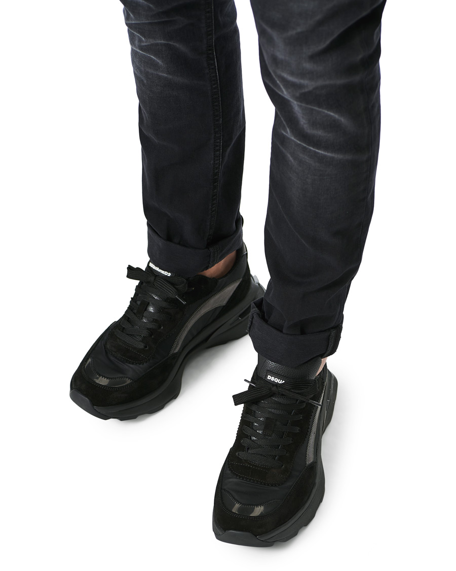 Herre | Dsquared2 Slash Running Sneakers Black | Dsquared2 | Slash Running Sneakers Black