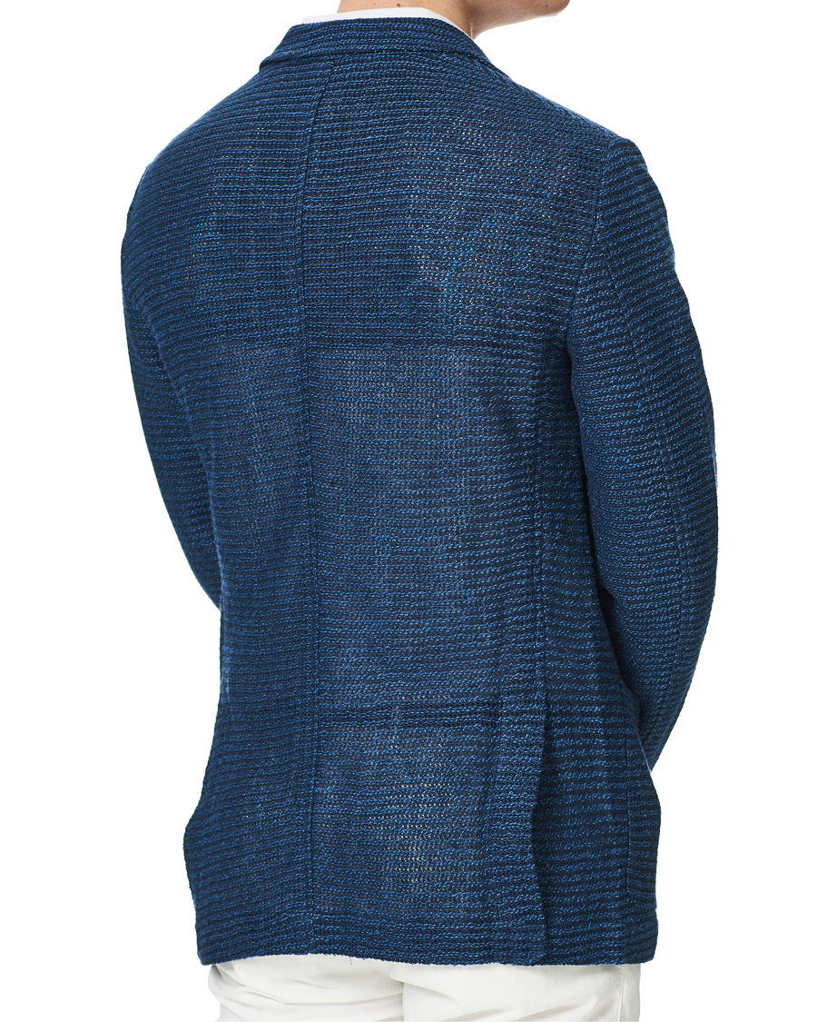 Herre | Dressjakker | Etro | Jacquard Jersey Blazer Navy