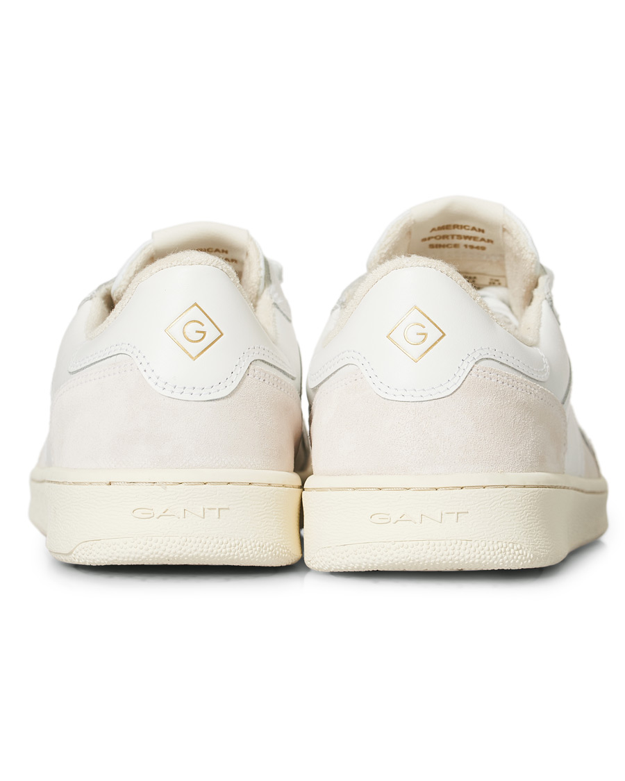 Herre | GANT Goodpal Sneaker White/Sand Suede | GANT | Goodpal Sneaker White/Sand Suede
