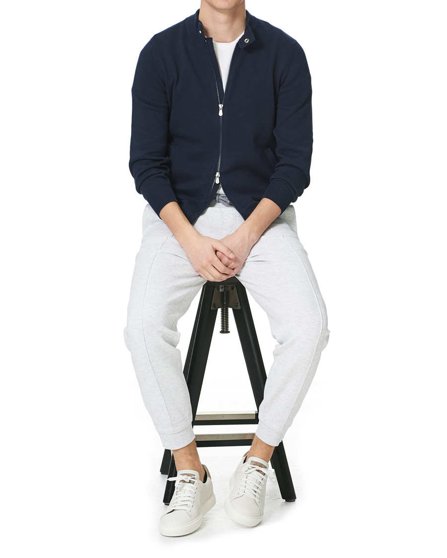 Herre | | Brunello Cucinelli | Plain Sneaker White Calf