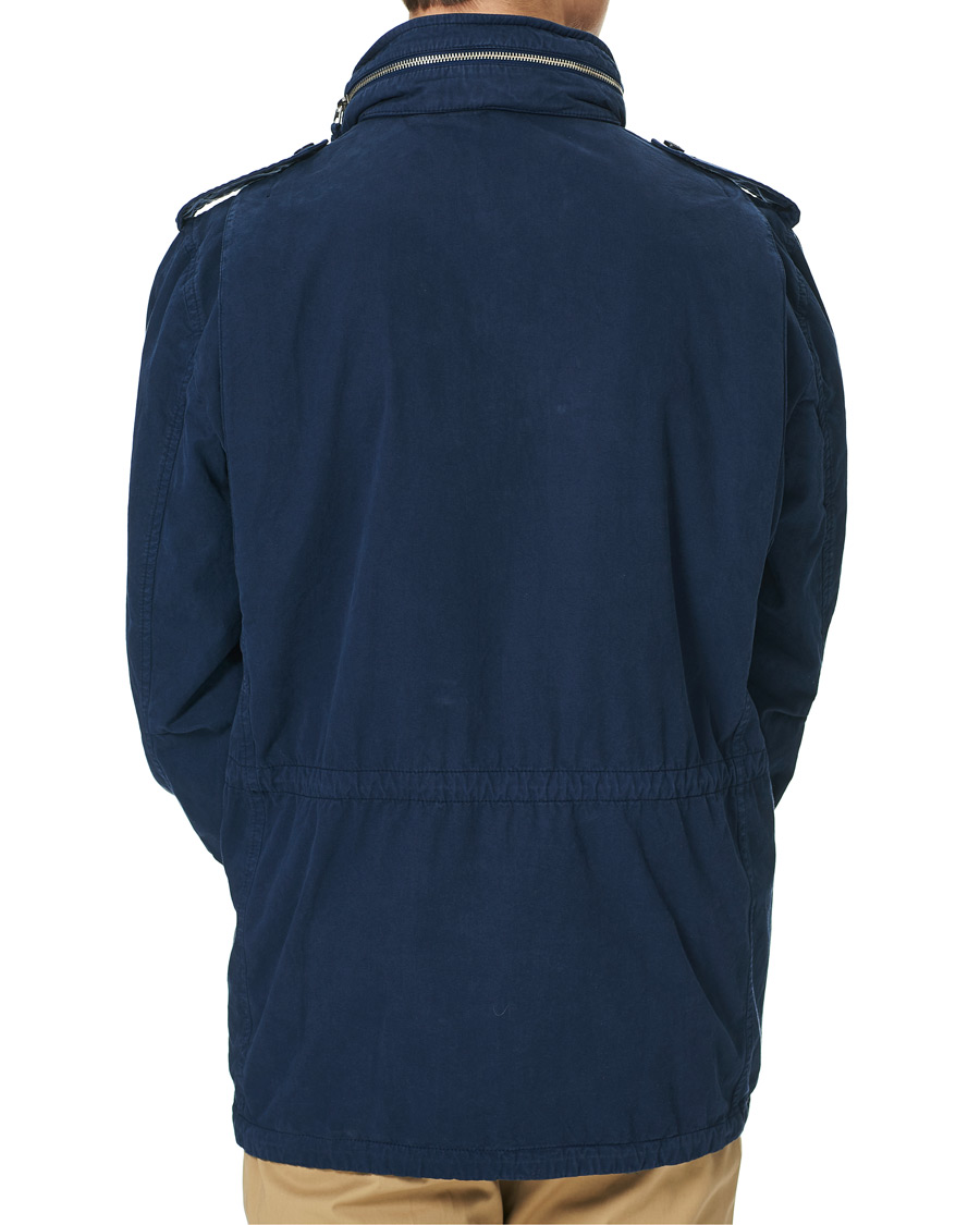 Herre | Jakker | Aspesi | Cotton Field Jacket Navy