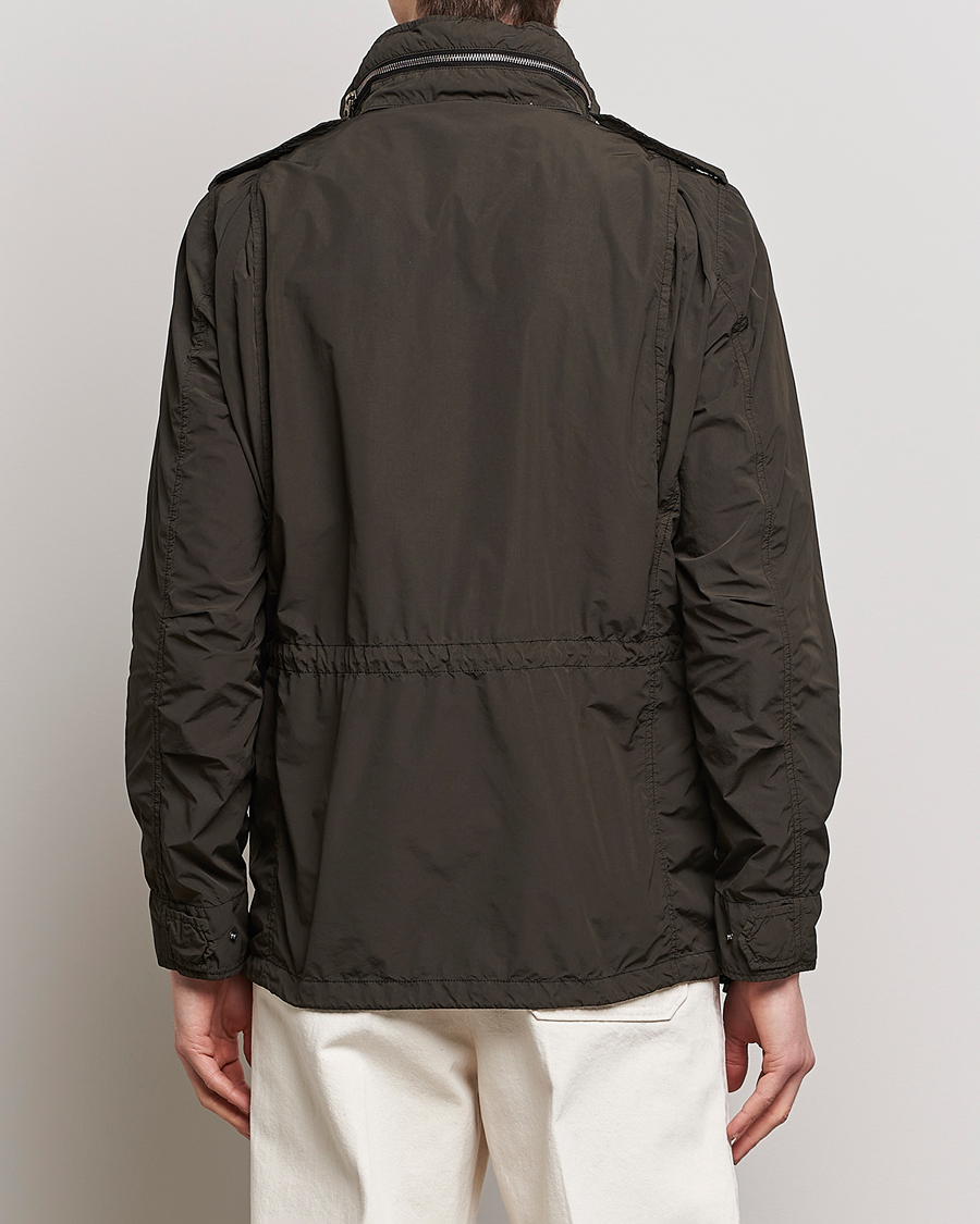 Herre | Jakker | Aspesi | Giubotto Garment Dyed Field Jacket Dark Military
