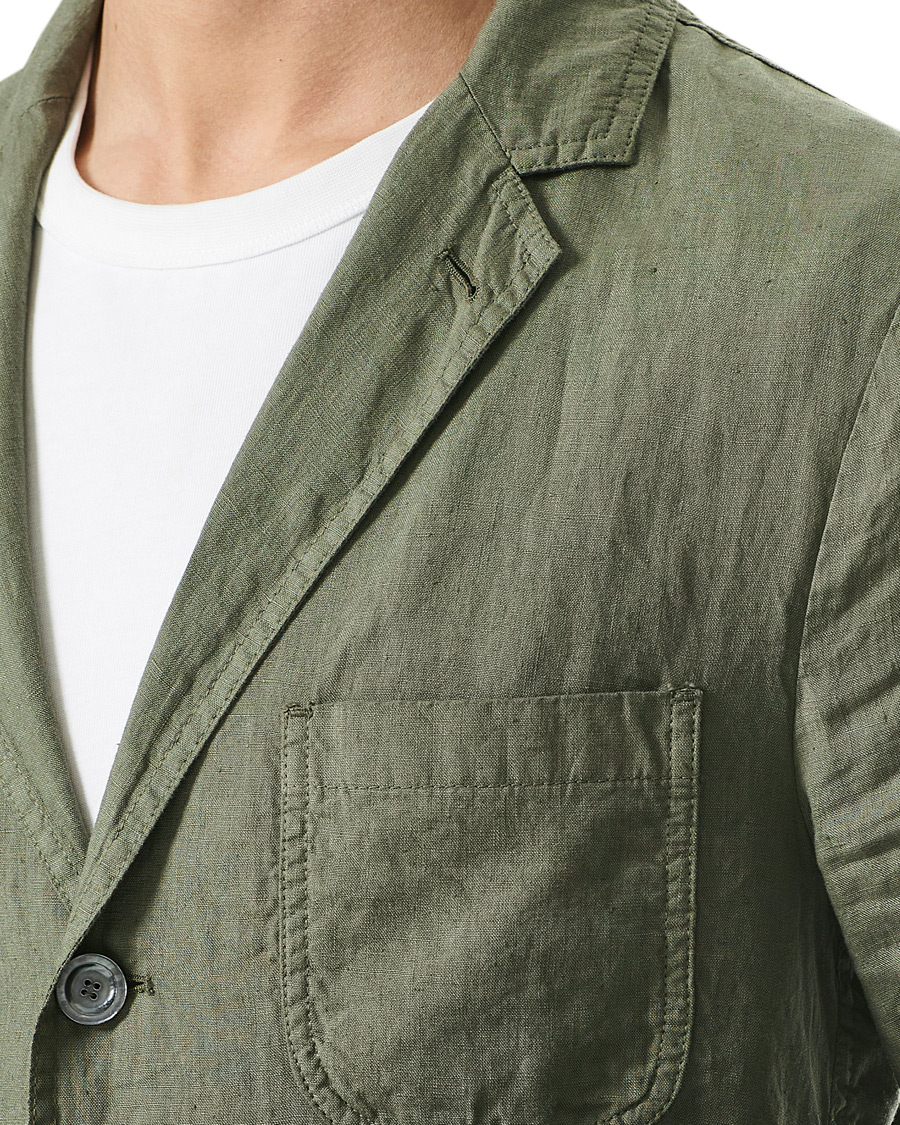 Herre | Dressjakker | Aspesi | Samuraki Linen Blazer Military