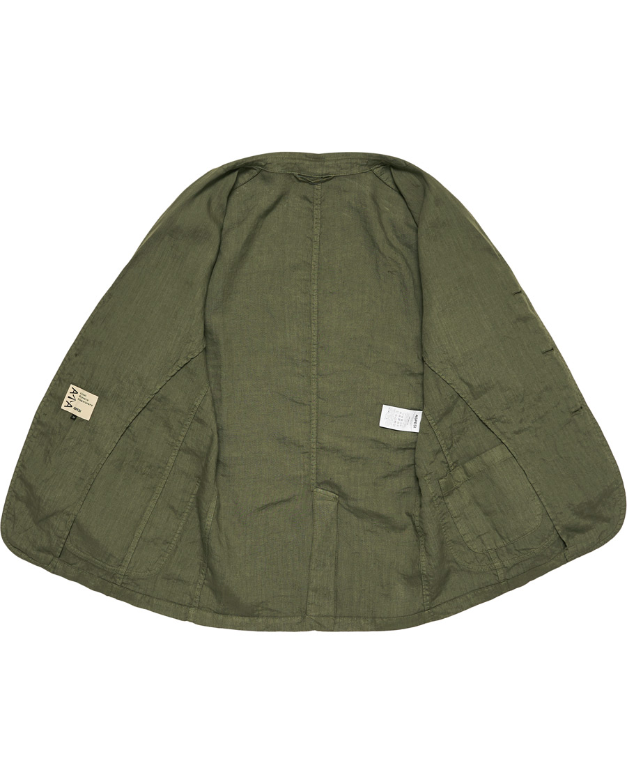 Herre | Dressjakker | Aspesi | Samuraki Linen Blazer Military