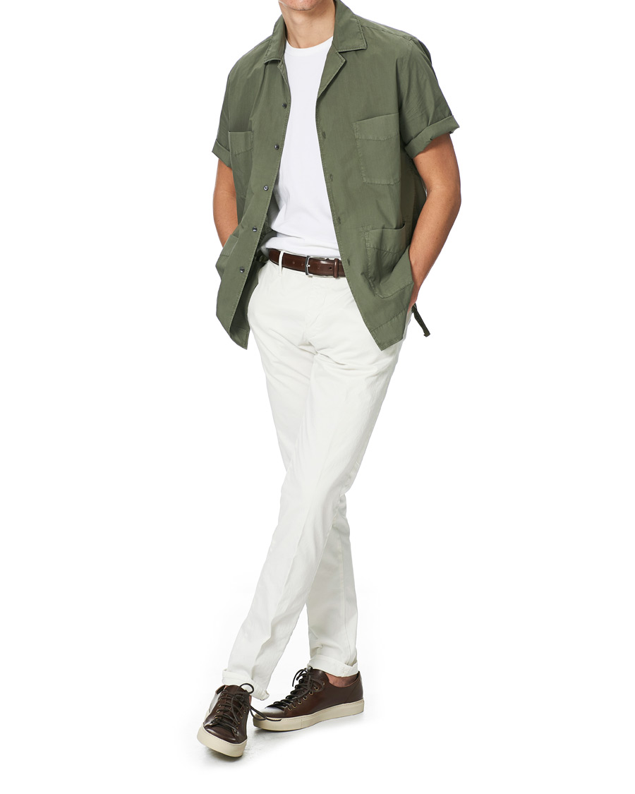 Herre | Skjorter | Aspesi | Short Sleeve UT Shirt Military