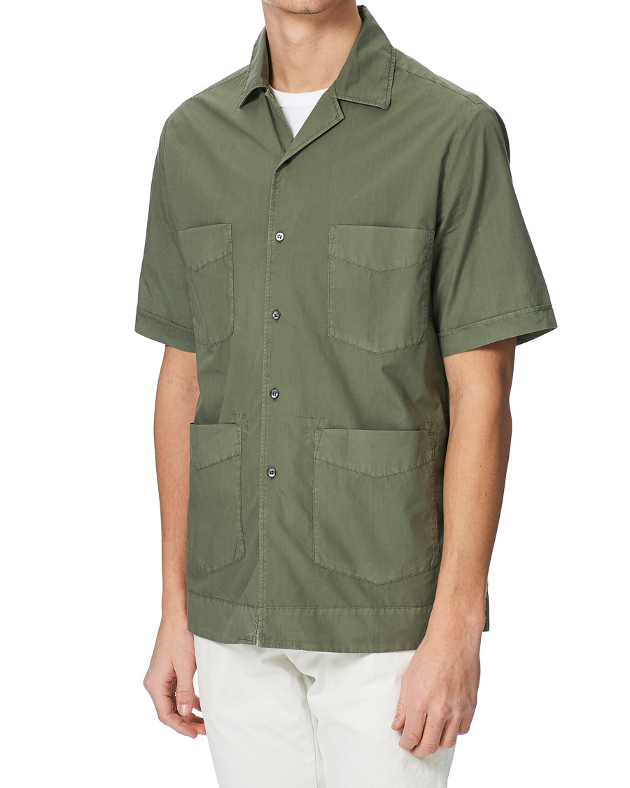 Herre | Skjorter | Aspesi | Short Sleeve UT Shirt Military