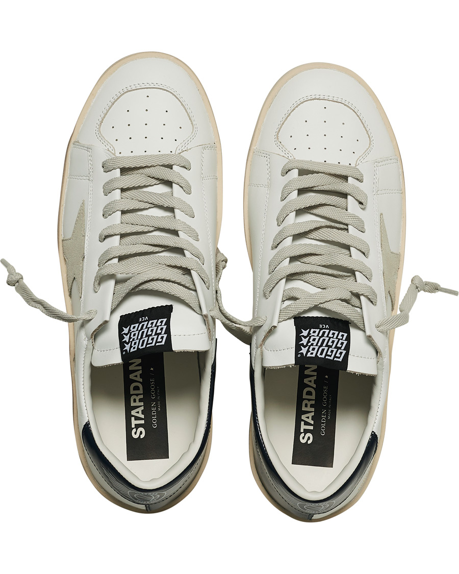 Herre | Golden Goose Deluxe Brand Stardan Sneakers White/Ice | Golden Goose | Deluxe Brand Stardan Sneakers White/Ice