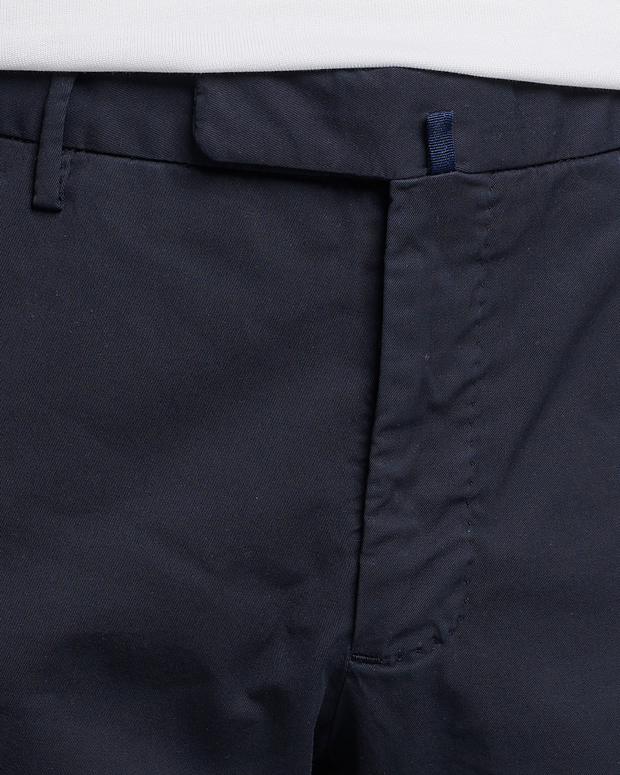 Herre | Bukser | Incotex | Slim Fit Comfort Chinos Navy