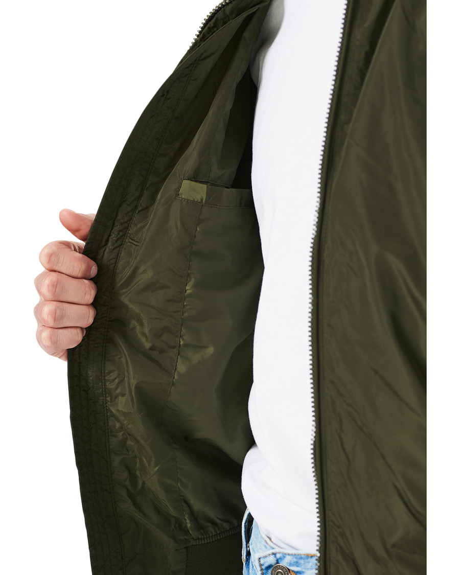 Herre | Jakker | J.Lindeberg | Thom  Bomber Jacket Deep Depths