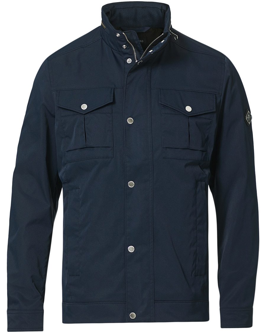 Herre | Jakker | J.Lindeberg | Bailey Field Jacket Navy