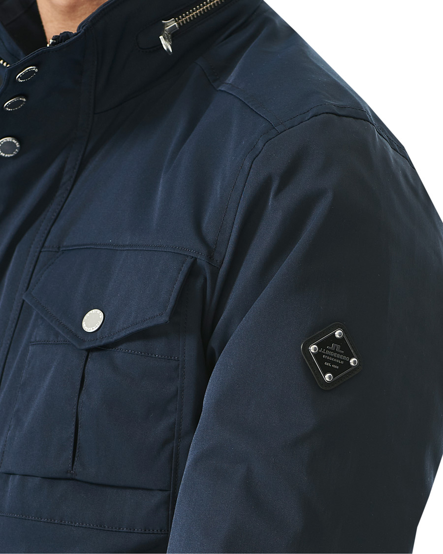 Herre | Jakker | J.Lindeberg | Bailey Field Jacket Navy