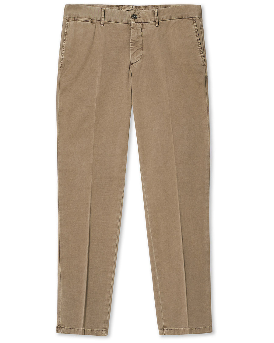 Herre | Bukser | J.Lindeberg | Chaze Garment Dye Stretch Pants Walnut