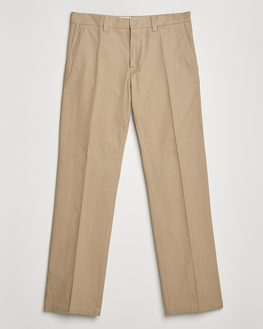 Herre | Bukser | J.Lindeberg | Dropper Twill Work Pants Batique Khaki