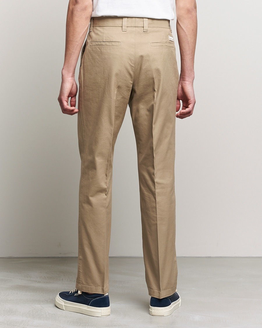 Herre | Bukser | J.Lindeberg | Dropper Twill Work Pants Batique Khaki