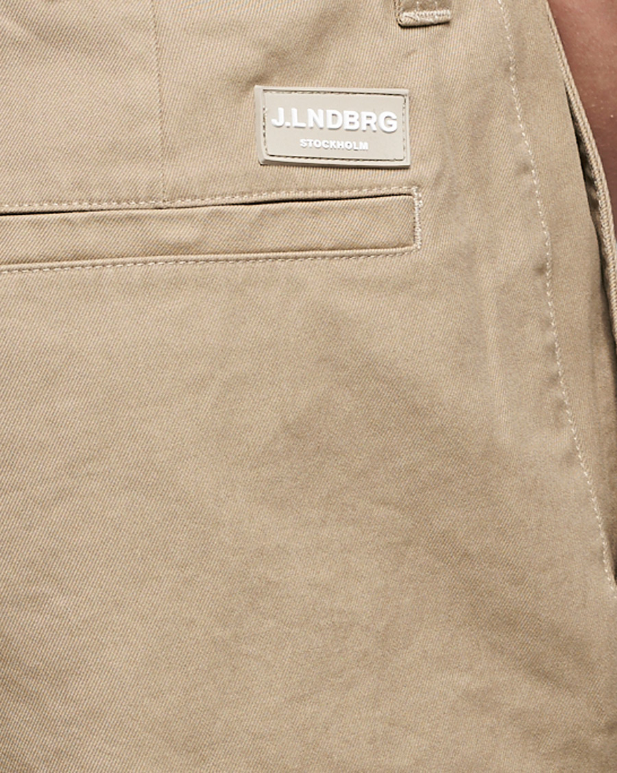 Herre | Bukser | J.Lindeberg | Dropper Twill Work Pants Batique Khaki