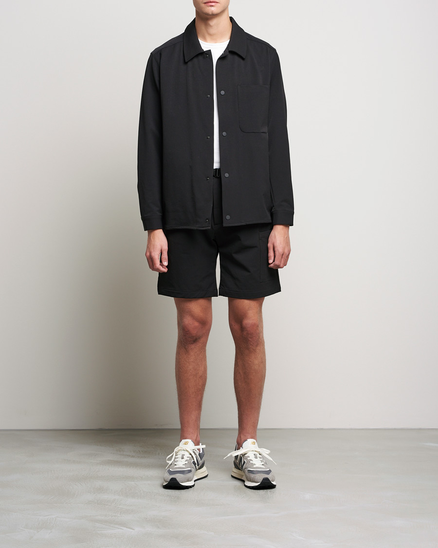 Herre | Shorts | J.Lindeberg | Ralf Tech Cargo Shorts Black