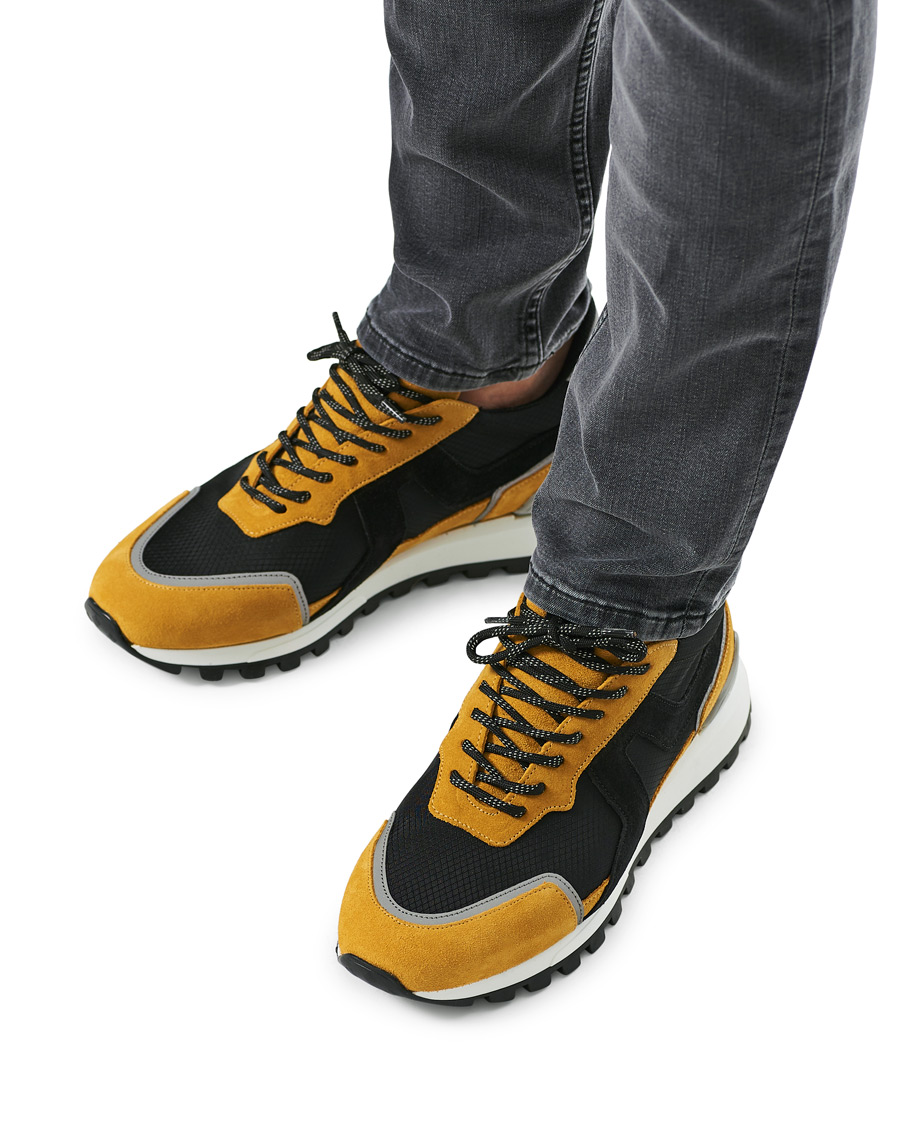 Herre | J.Lindeberg Bridge Runner Sneaker Mango Mojito | J.Lindeberg | Bridge Runner Sneaker Mango Mojito