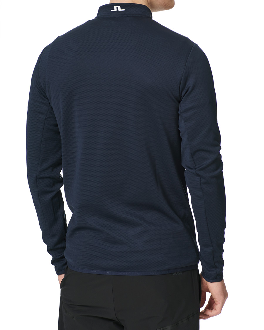 Herre | Gensere | J.Lindeberg | Tech Bridge Golf Mid Layer JL Navy