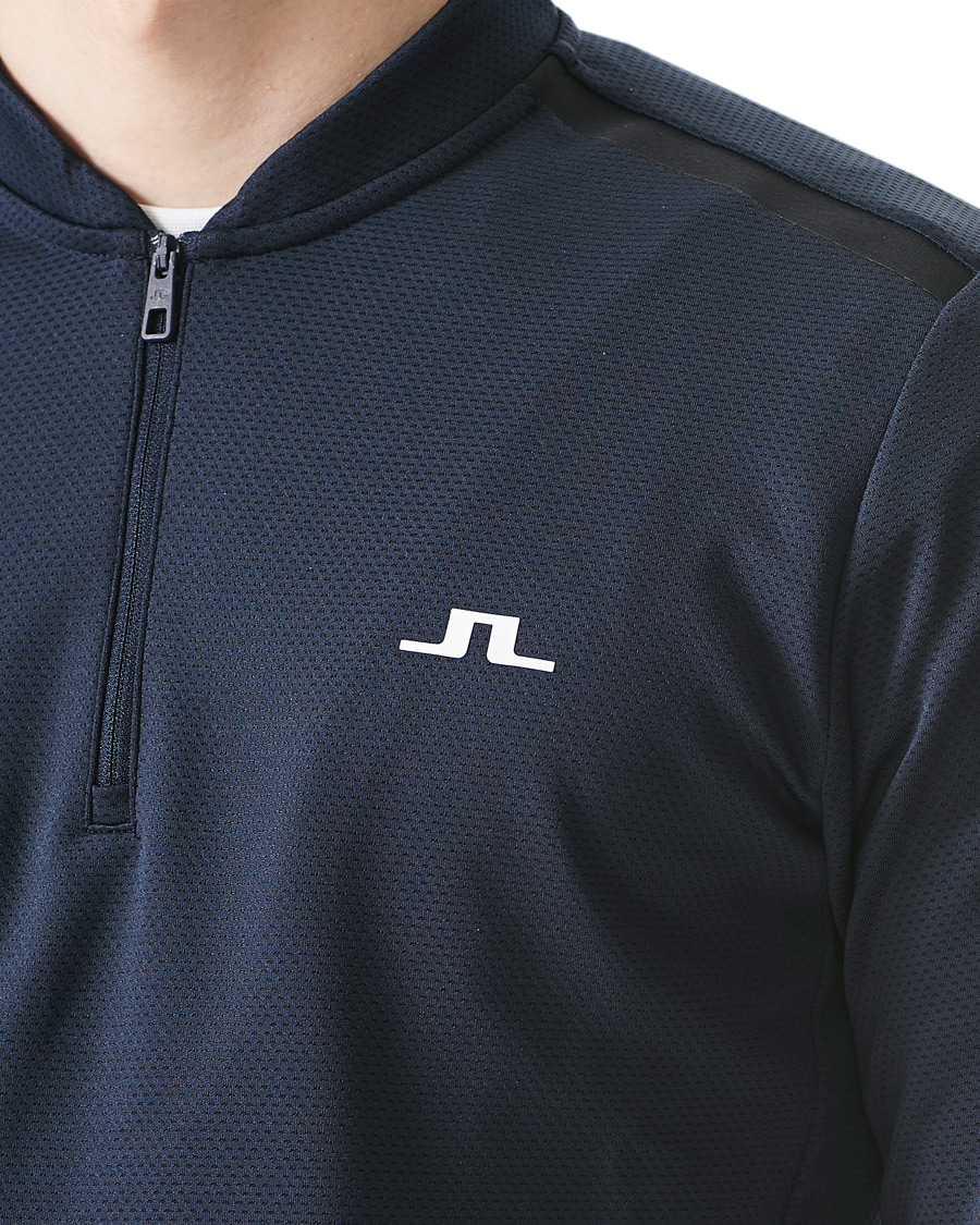 Herre | Gensere | J.Lindeberg | Tech Bridge Golf Mid Layer JL Navy