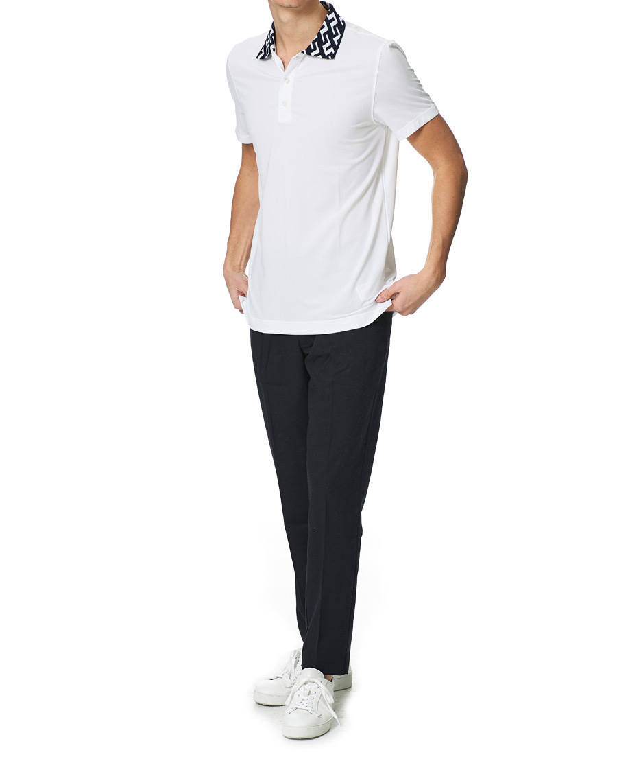 Herre | Pikéer | J.Lindeberg | Karter Regular Fit Golf Polo White