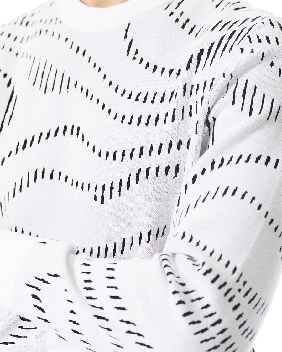 Herre | Gensere | J.Lindeberg | Cyrus Golf Knit Sweater White Spiral Camo