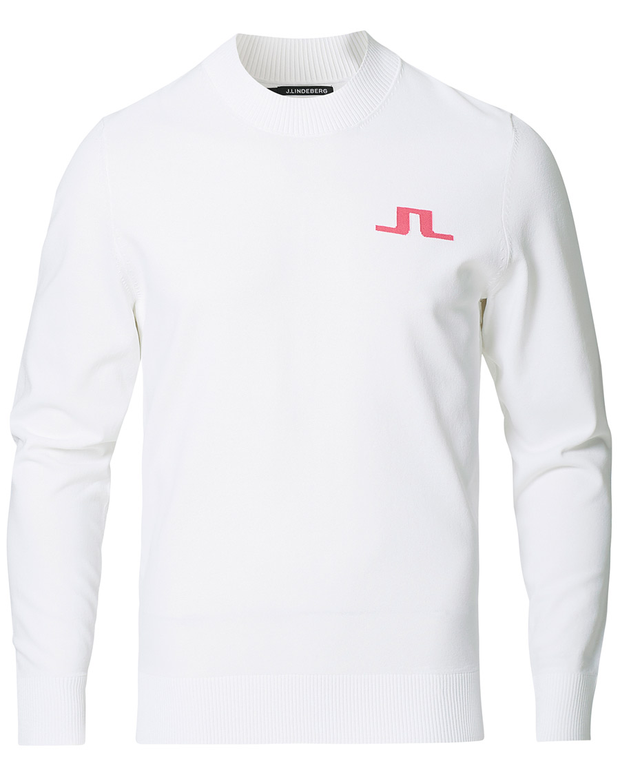 Herre | Gensere | J.Lindeberg | Gus Golf Sweater White
