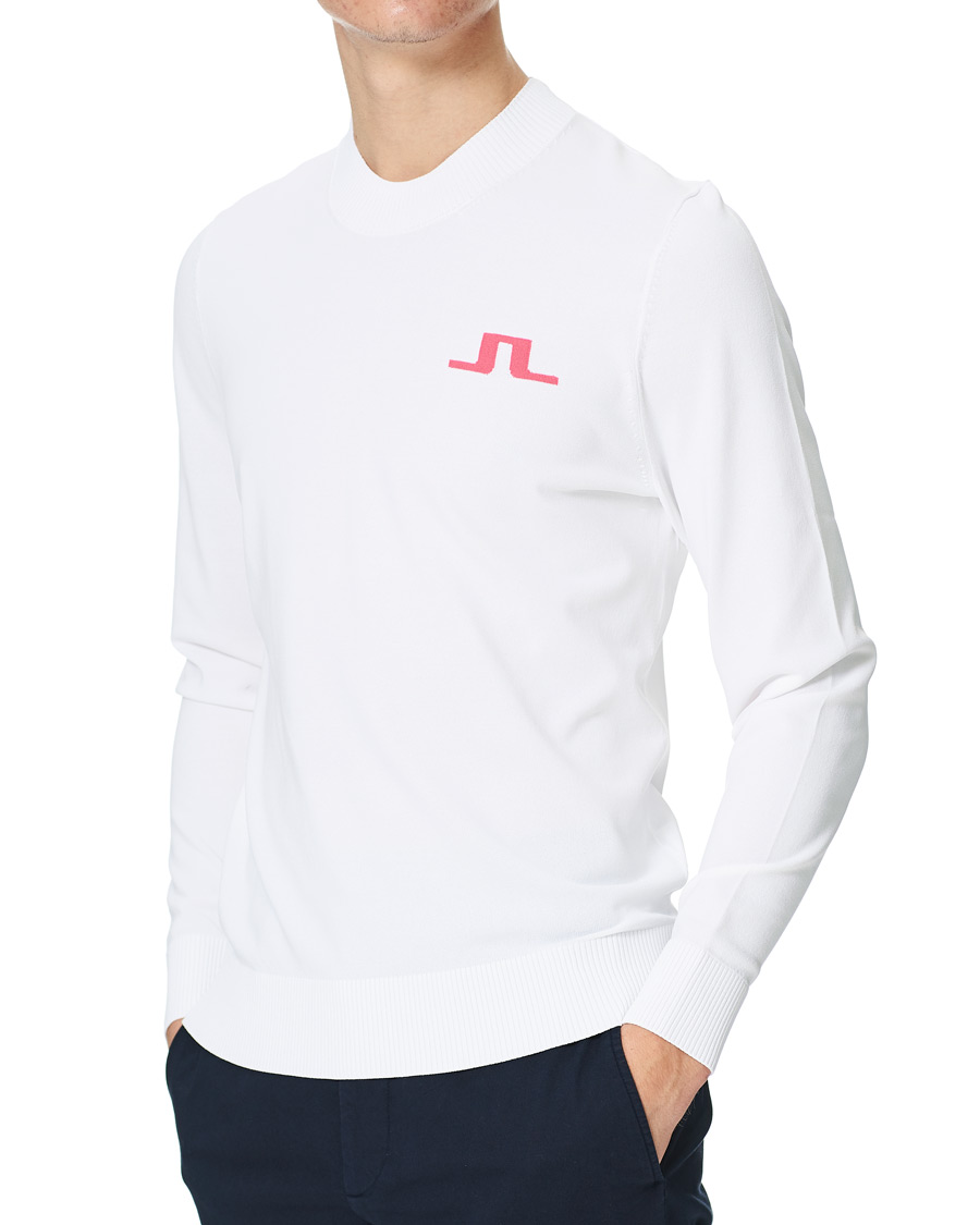 Herre | Gensere | J.Lindeberg | Gus Golf Sweater White