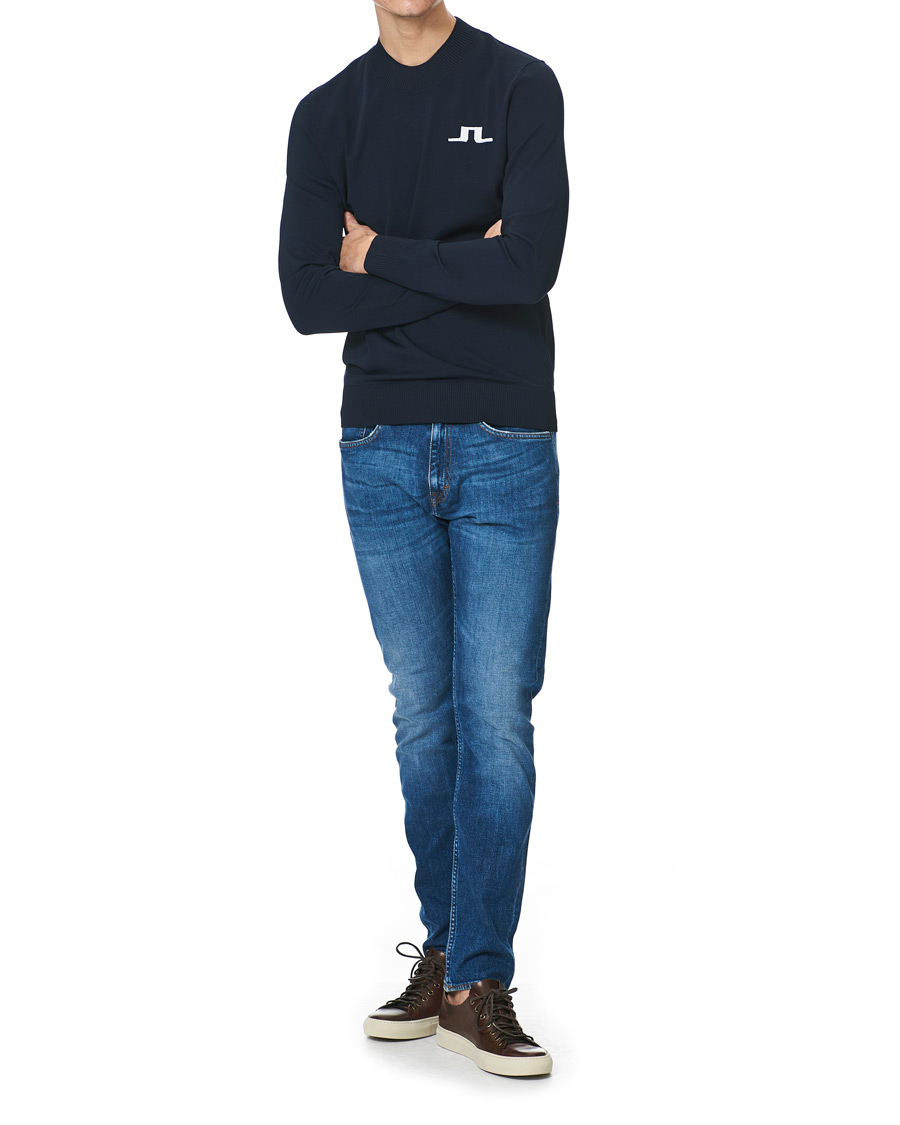 Herre | Gensere | J.Lindeberg | Gus Golf Sweater JL Navy