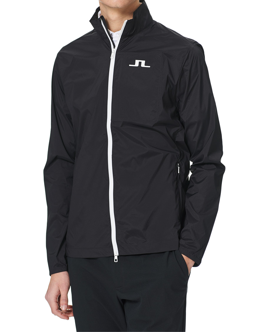 Herre | Jakker | J.Lindeberg | Ash Light Packable Golf Jacket Black