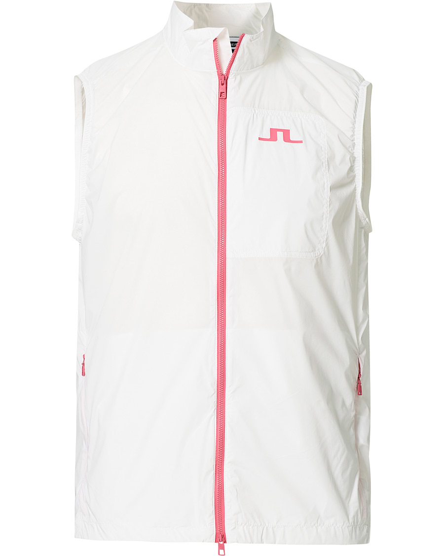Herre | Gensere | J.Lindeberg | Ash Light Packable Golf Vest White