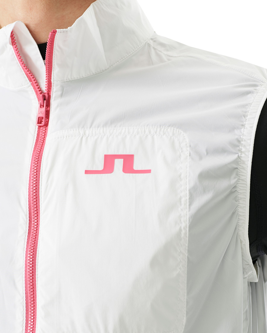 Herre | Gensere | J.Lindeberg | Ash Light Packable Golf Vest White