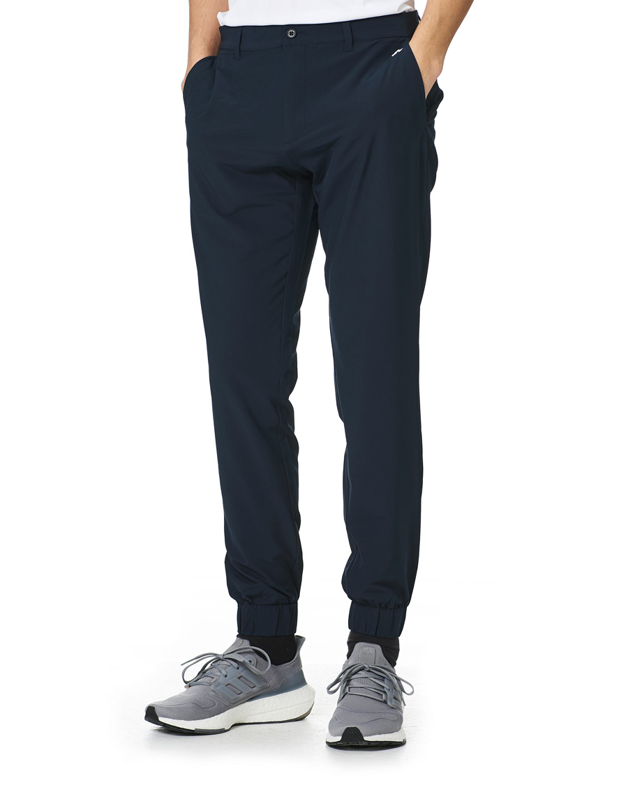 Herre | Bukser | J.Lindeberg | Cuff Jogger Golf Pants JL Navy