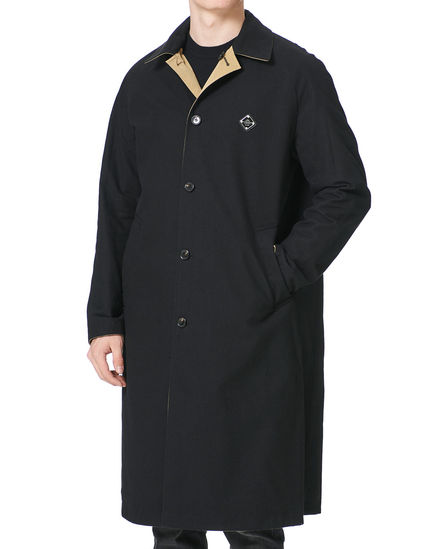 Herre | Jakker | J.Lindeberg | Herbert Reversible Mac Coat Batique Khaki