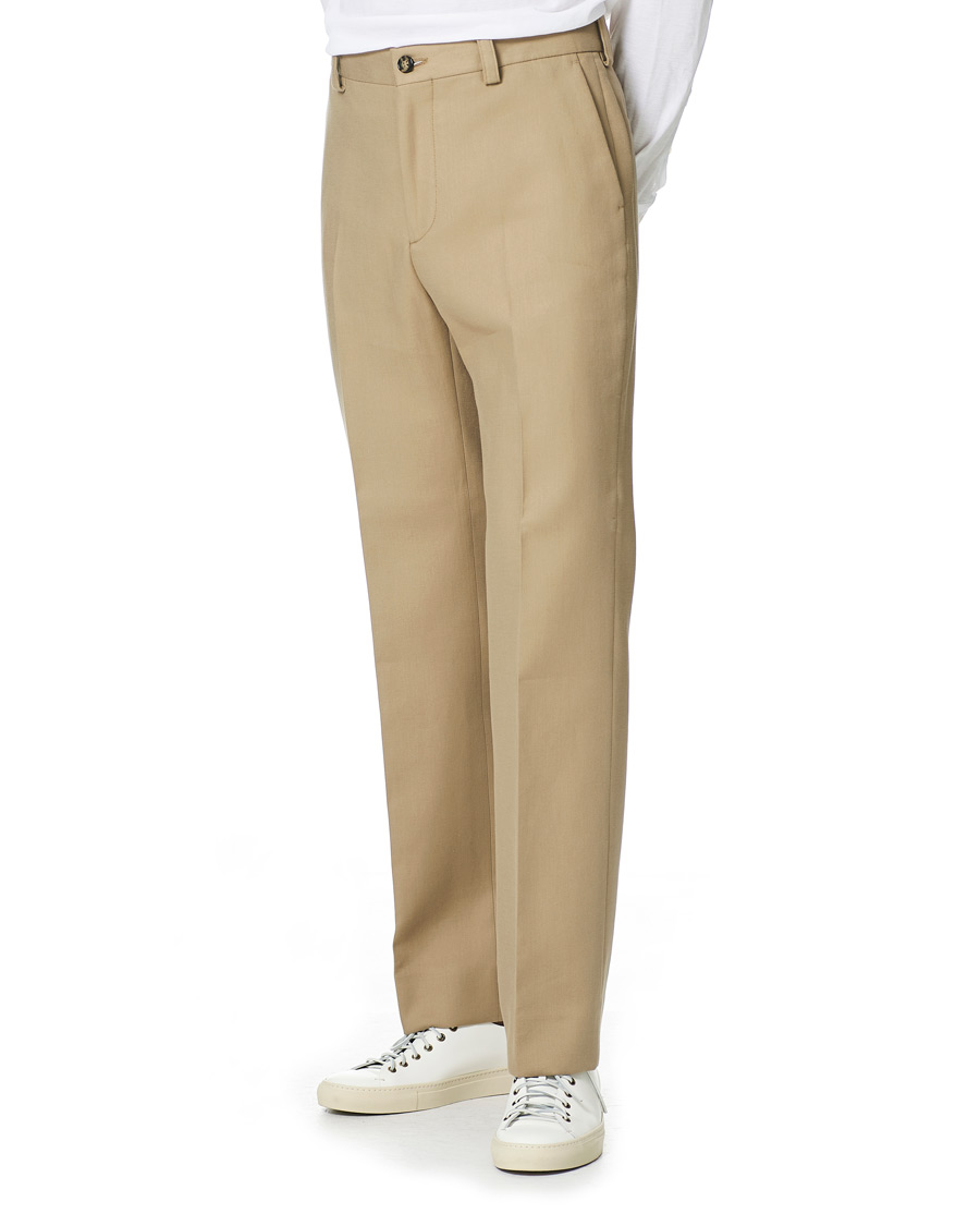 Herre | Bukser | J.Lindeberg | Haij Double Weaved Trousers Batique Khaki