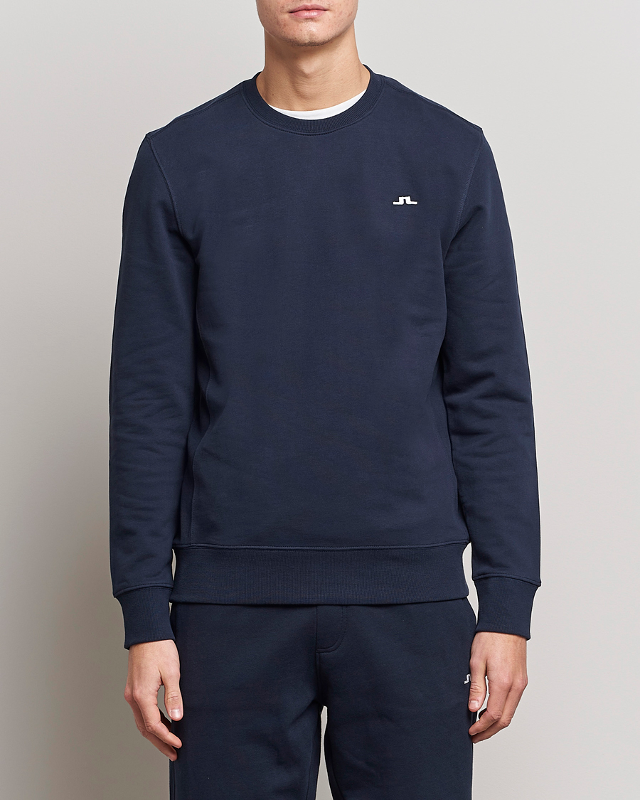 Herre | Gensere | J.Lindeberg | Cal Crew Neck Sweat Navy