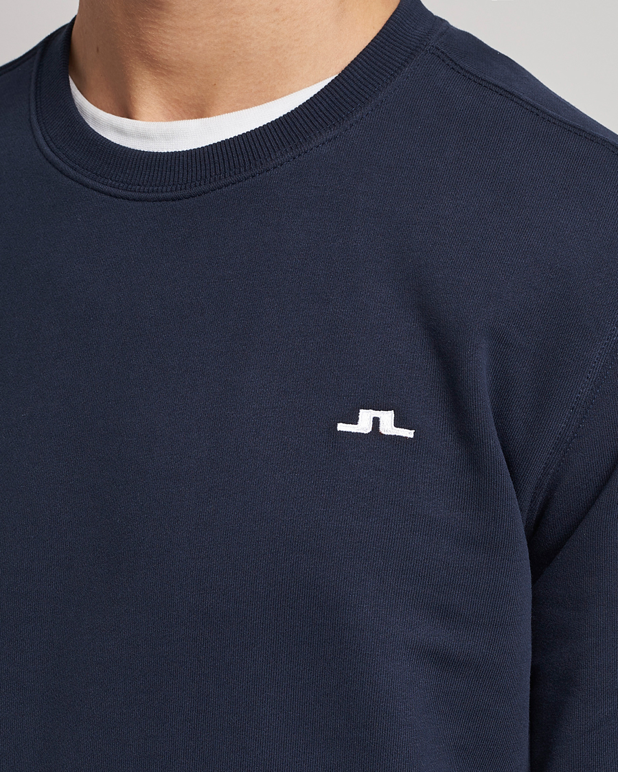 Herre | Gensere | J.Lindeberg | Cal Crew Neck Sweat Navy