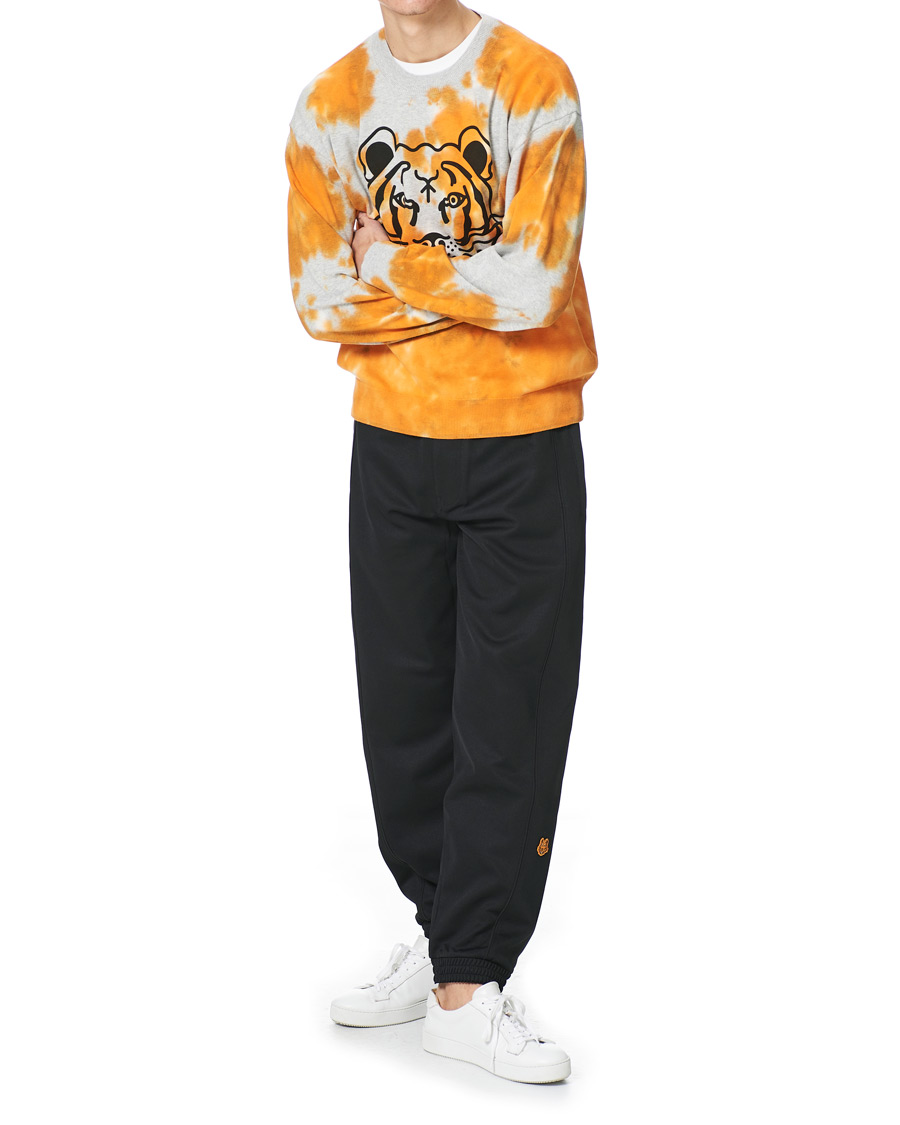 Herre | Gensere | KENZO | Tie Dye Tiger Deep Orange