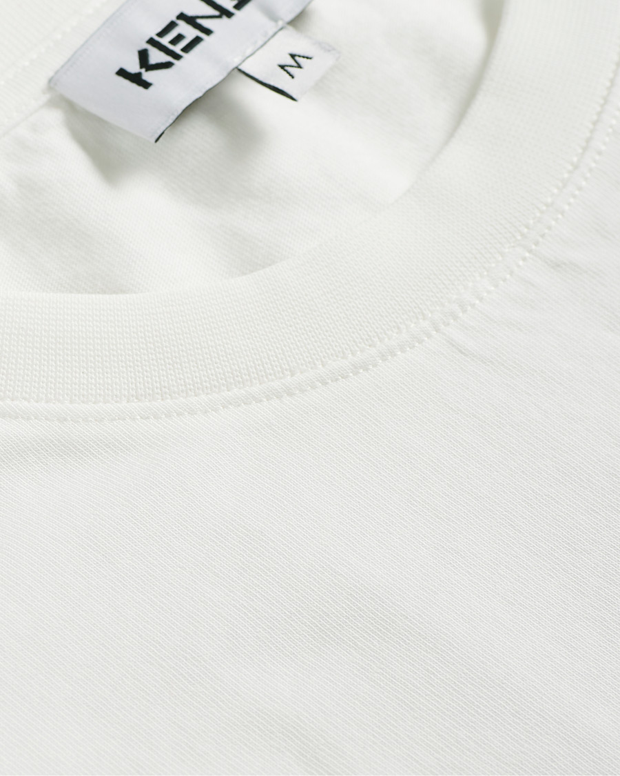 Herre | T-Shirts | KENZO | Tiger Crew Neck Tee White