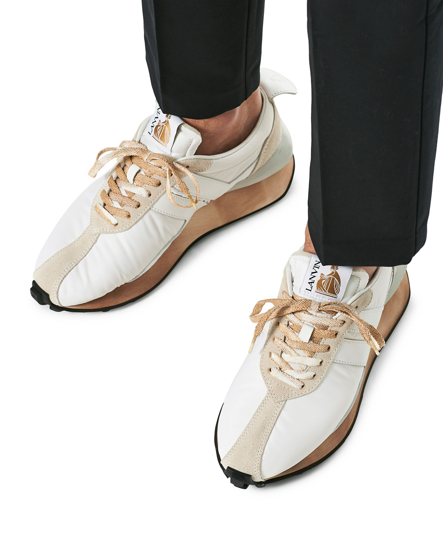 Herre | Lanvin Running Sneakers White | Lanvin | Running Sneakers White