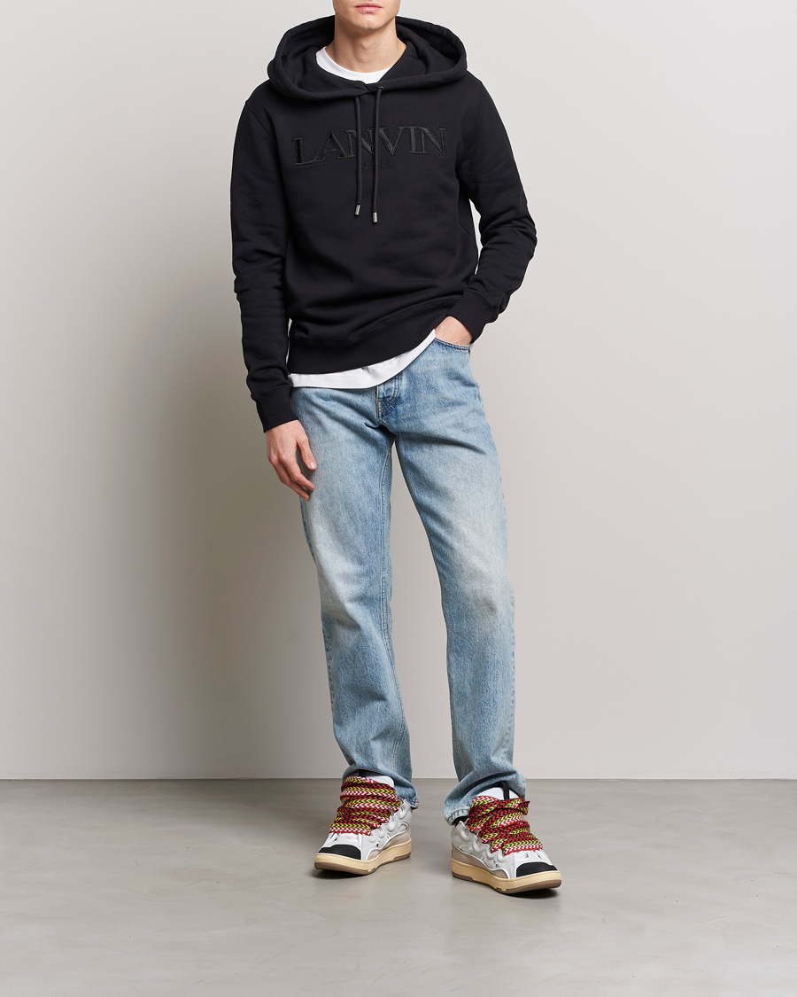 Herre | Gensere | Lanvin | Curb Logo Hoodie Black