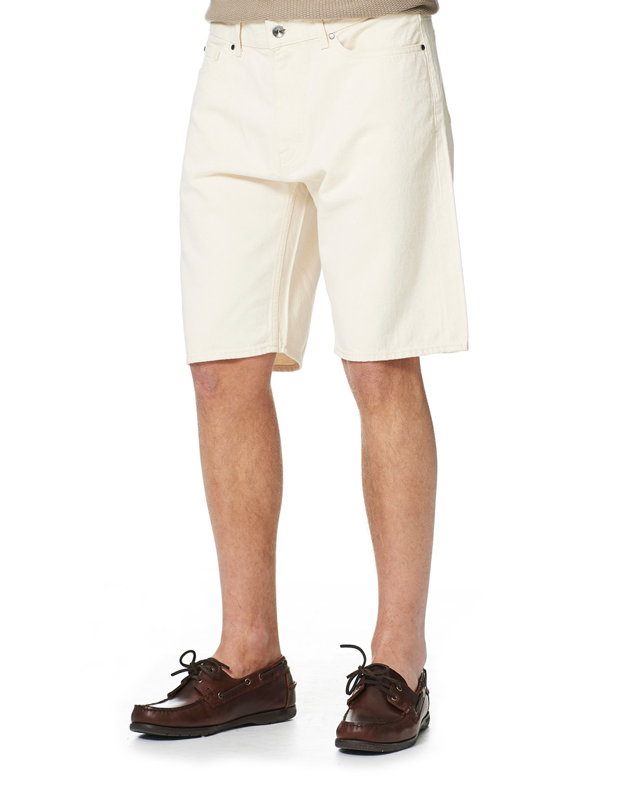 Herre | Shorts | Tiger of Sweden | Kylian Jeans Shorts Ecru Denim