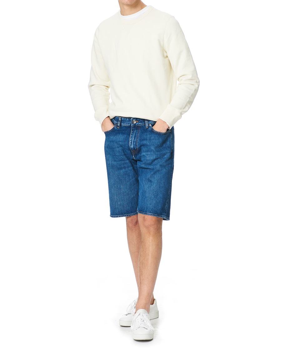 Herre | Shorts | Tiger of Sweden | Kylian Jeans Shorts Royal Blue